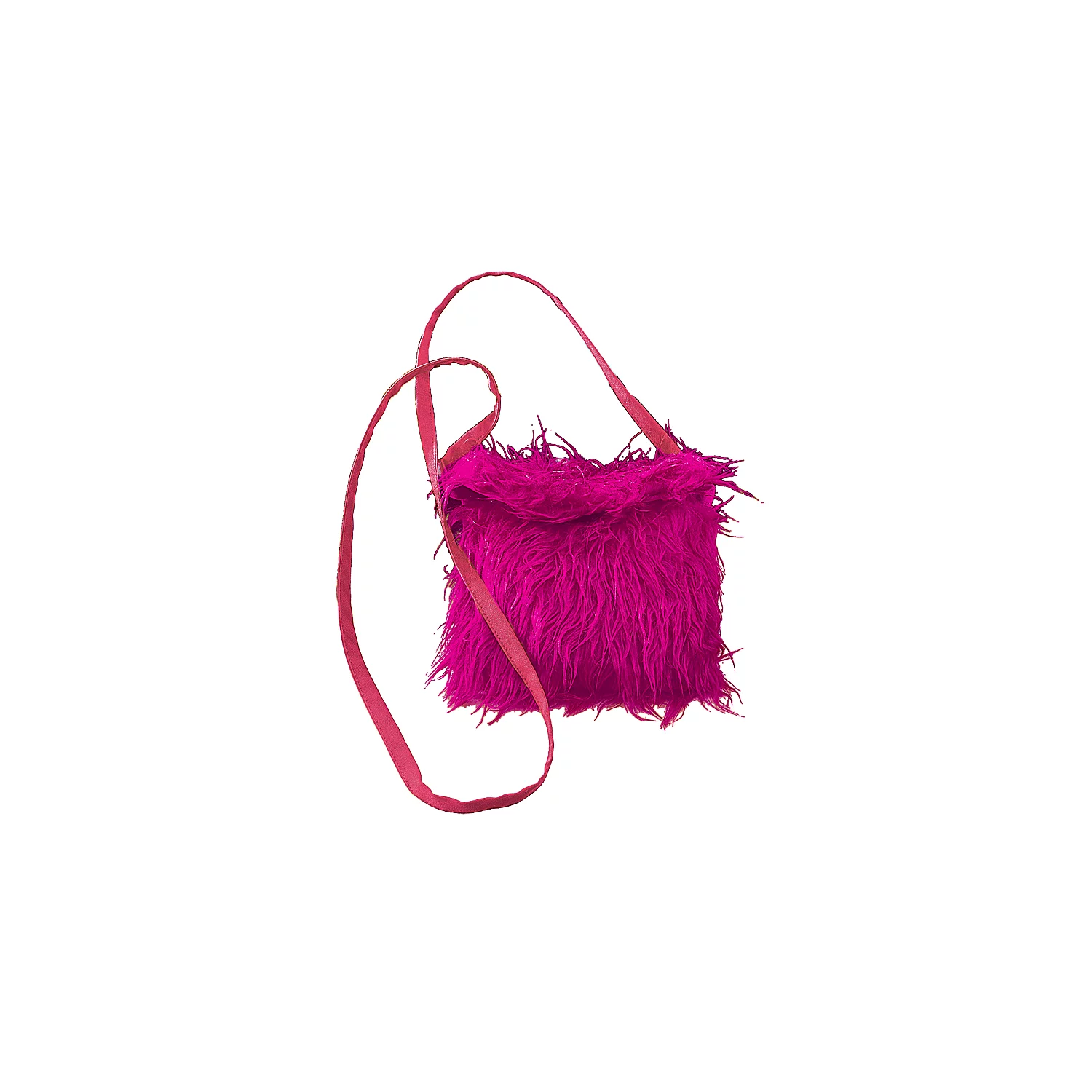Sac à main "peluche", fuchsia