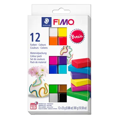 Fimo-Soft Basisfarben-Set, 12 Farben