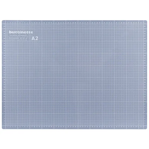 buttinette Tapis de découpe, gris/bleu
