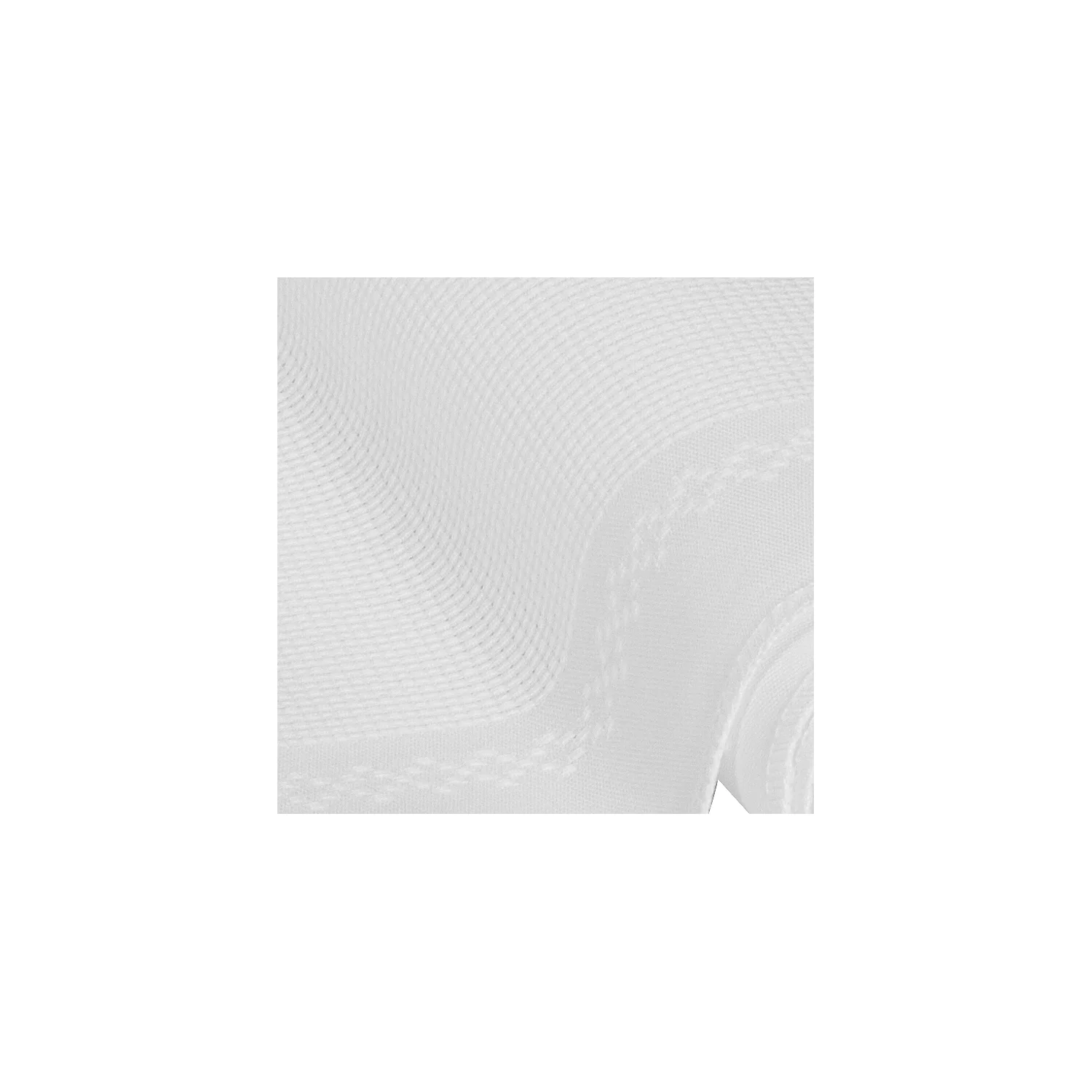Bannière Aïda au mètre, blanc, 28 cm