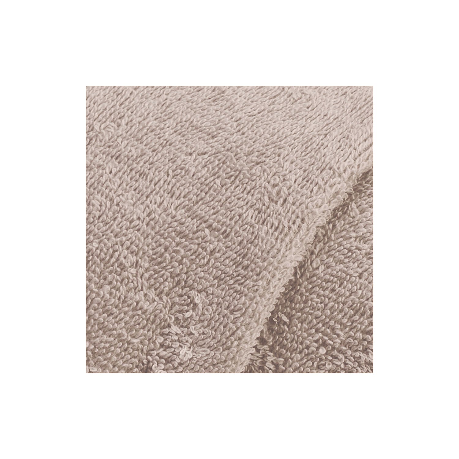 Tissu éponge "relax", taupe