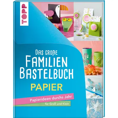 Buch Das große Familienbastelbuch Papier Image