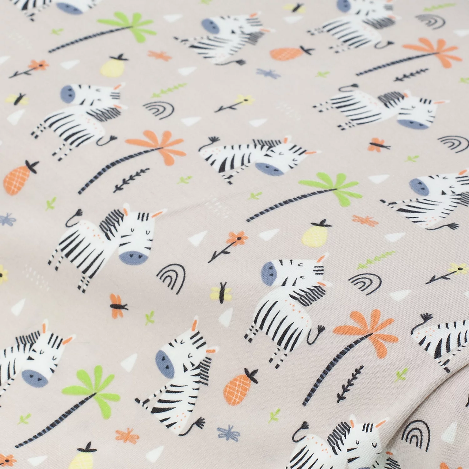 Baumwolljersey Zebra mit Elasthan Image