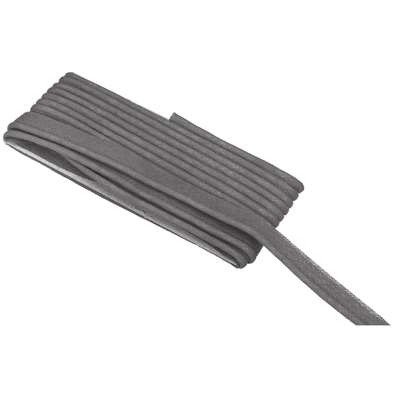 buttinette Baumwoll-Paspelband, grau, 2,4 mm Øm, 5 m Image