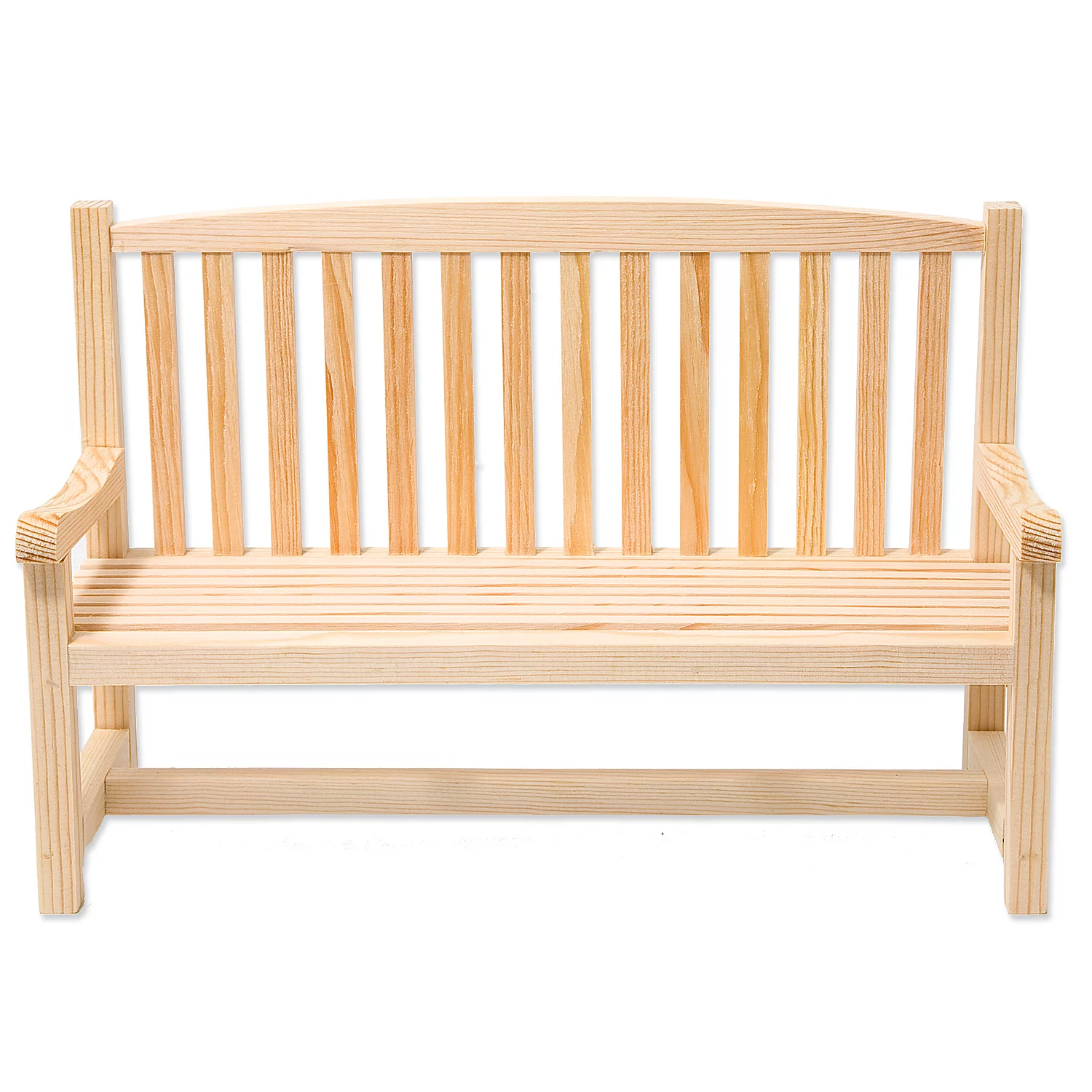 Dekobank aus Holz, 30 x 12 x 20 cm Image