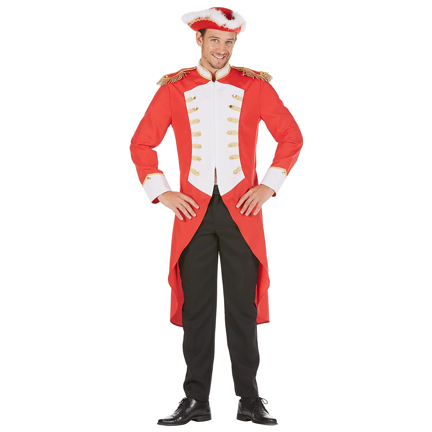 buttinette Gardefrack im Major-Stil, rot Image