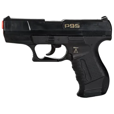 Spielzeugpistole Agent, schwarz, 18 cm Image