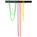 Perlenketten Neon, 4 Stück