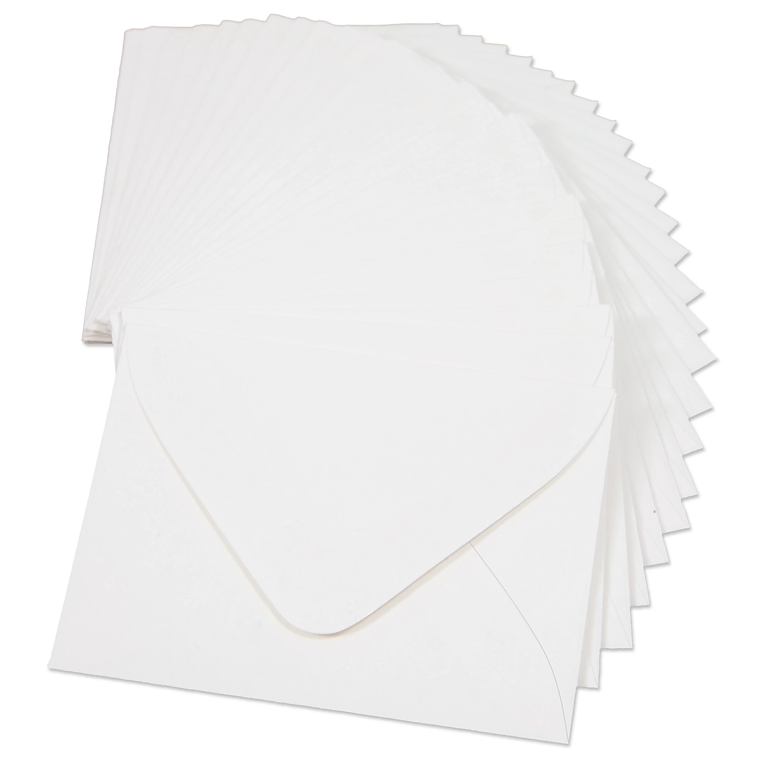 Mini-Kuverts, weiß, 57 x 71 mm, 25 Stück Image