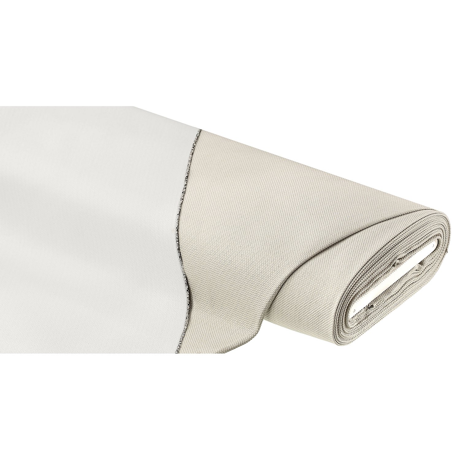 Verdunkelungsstoff Webstruktur, natur Image