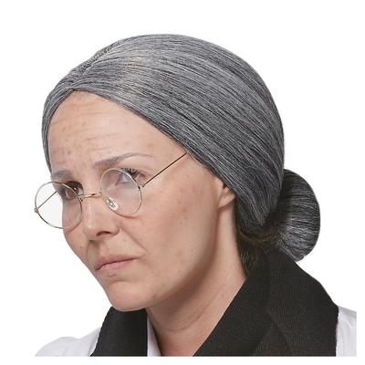 Perücken-Set Oma, grau