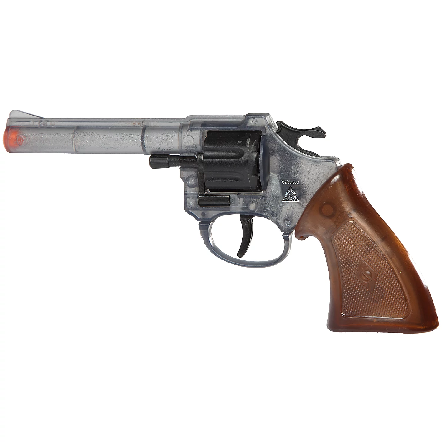 Spielzeugpistole Cowboy, transparent/braun, 20 cm Image