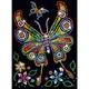 Sequin Art Paillettenbild Schmetterling, 25 x 34 cm