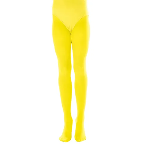 Collants pour enfants, jaune clair