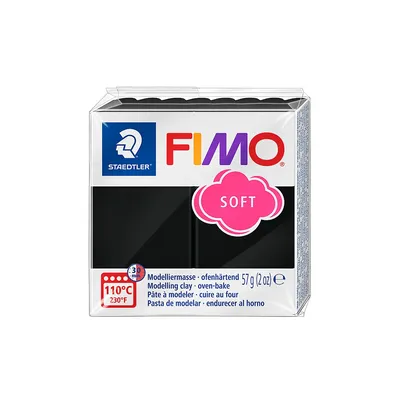 Fimo-Soft, schwarz, 57 g Image