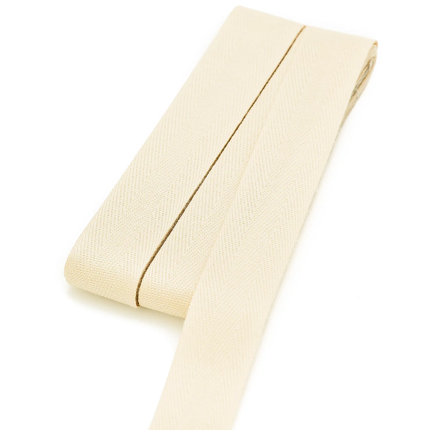 buttinette Nahtband, natur, Breite: 2 cm, 5 m