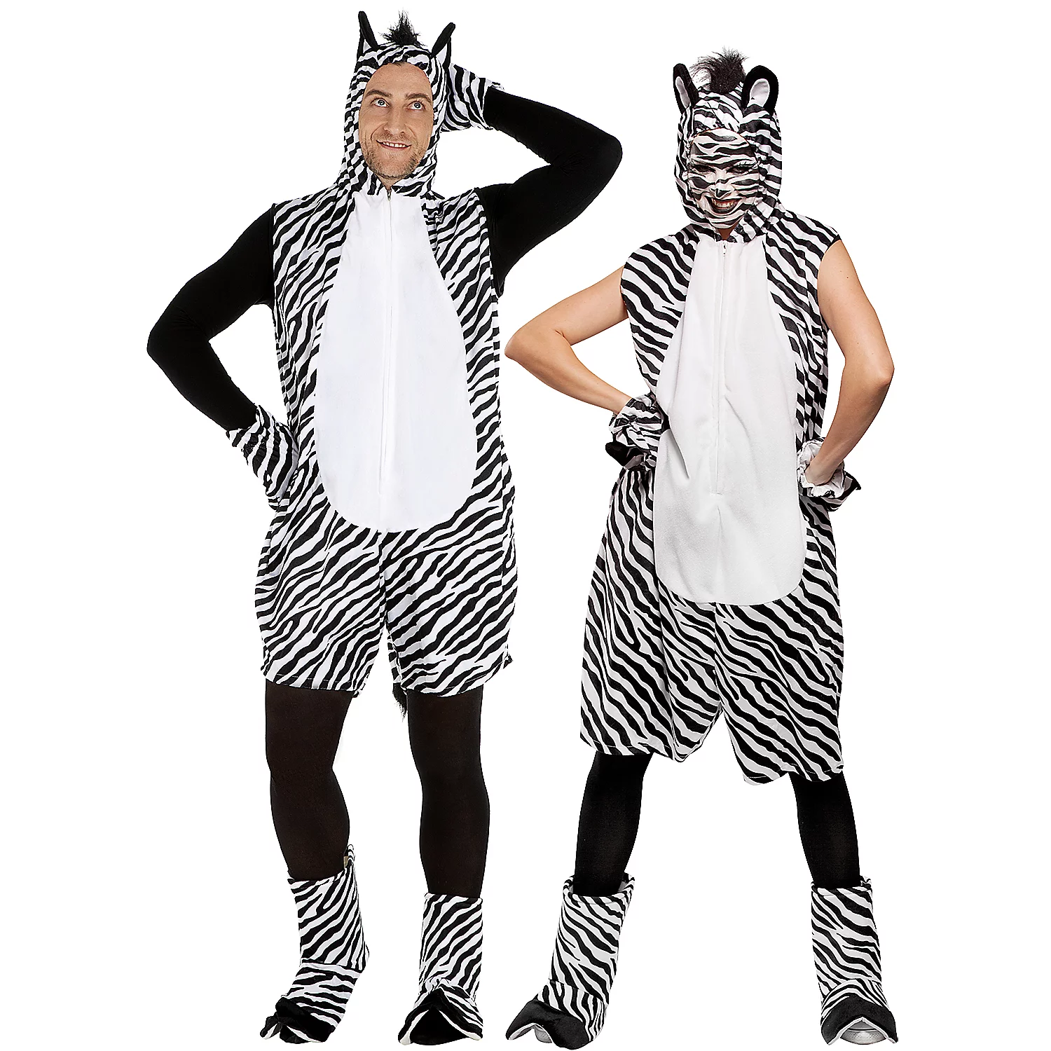 buttinette Zebrakostüm unisex, kurz Image