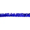 Elastik-Paillettenband, blau, Breite: 20 mm, Länge: 3 m