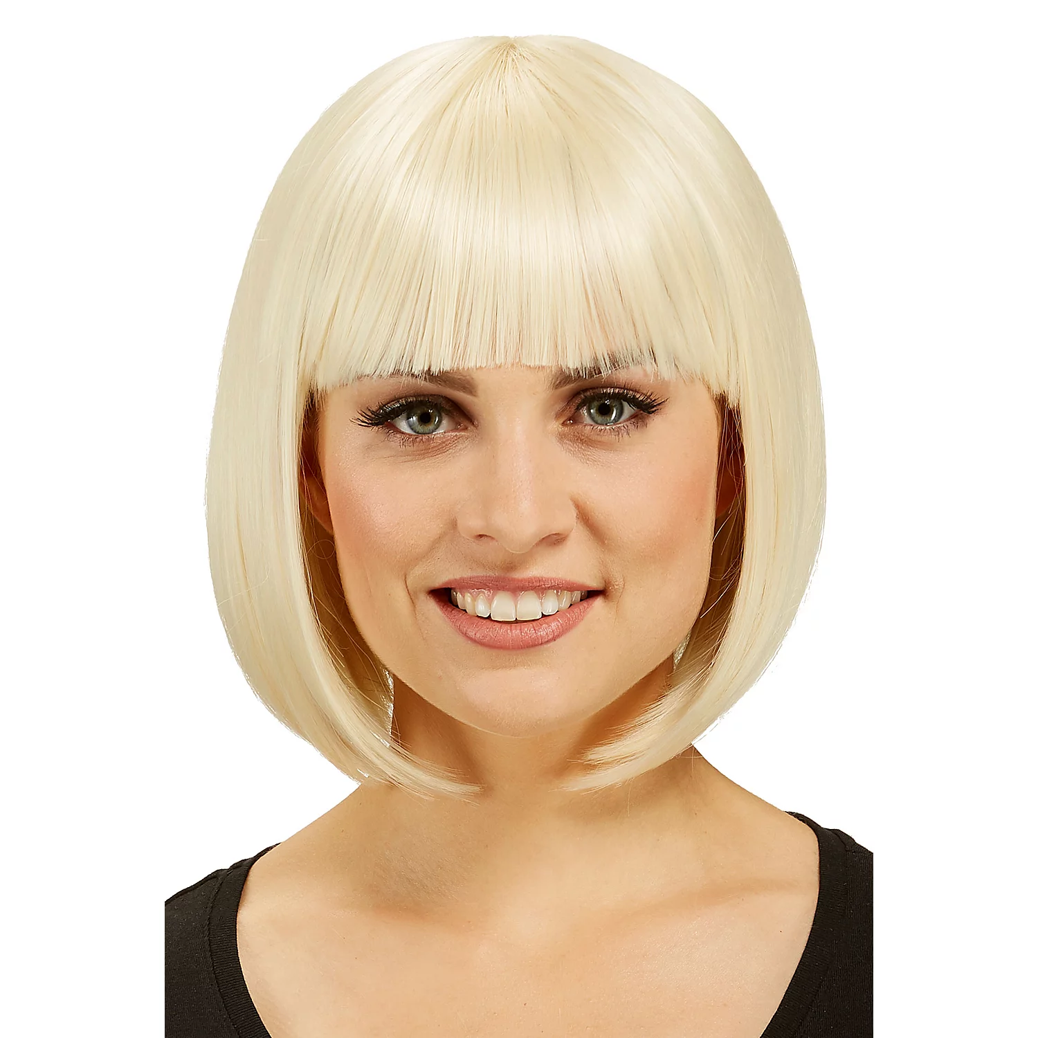 Longbob-Perücke, blond Image