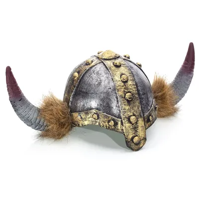 Helm Wikinger, silber/gold