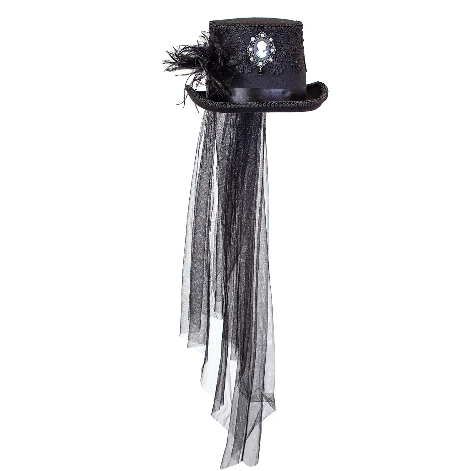 Zylinder Steampunk-Schleier Image