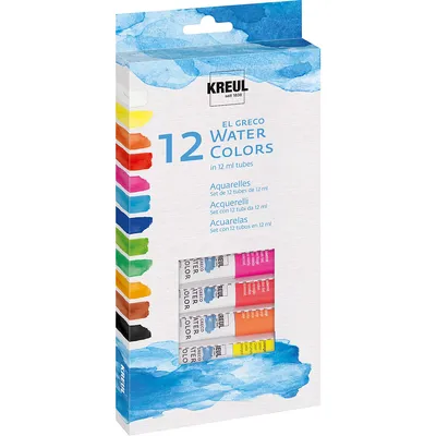 C. Kreul Aquarellfarben, 12x 12 ml