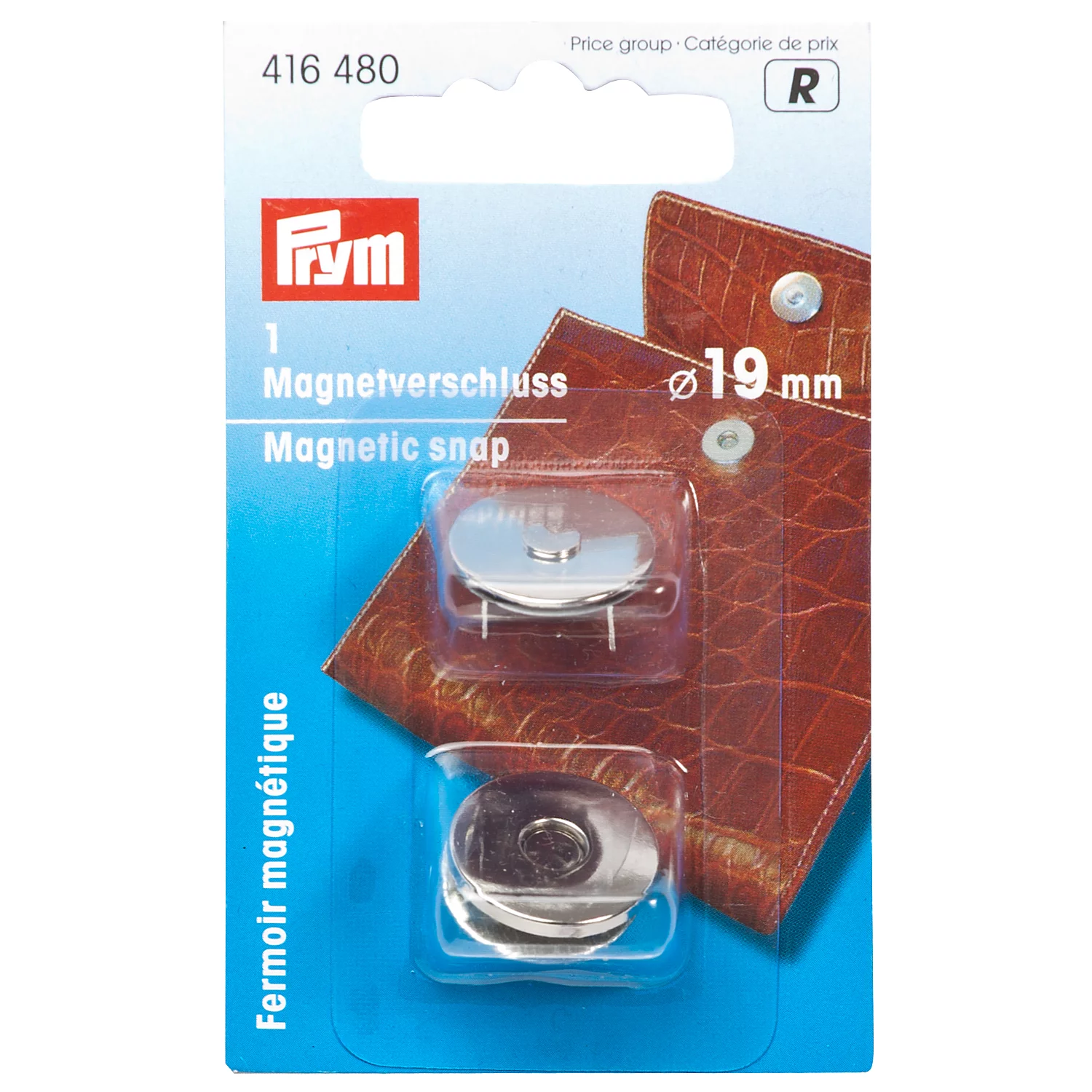 Prym Magnet-Verschluss, Größe: 19 mm Ø