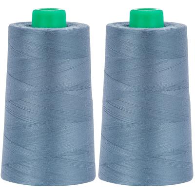 Overlockgarn-Nähspaß im 2er Pack, Stärke 120, 5000m-Spule, jeans