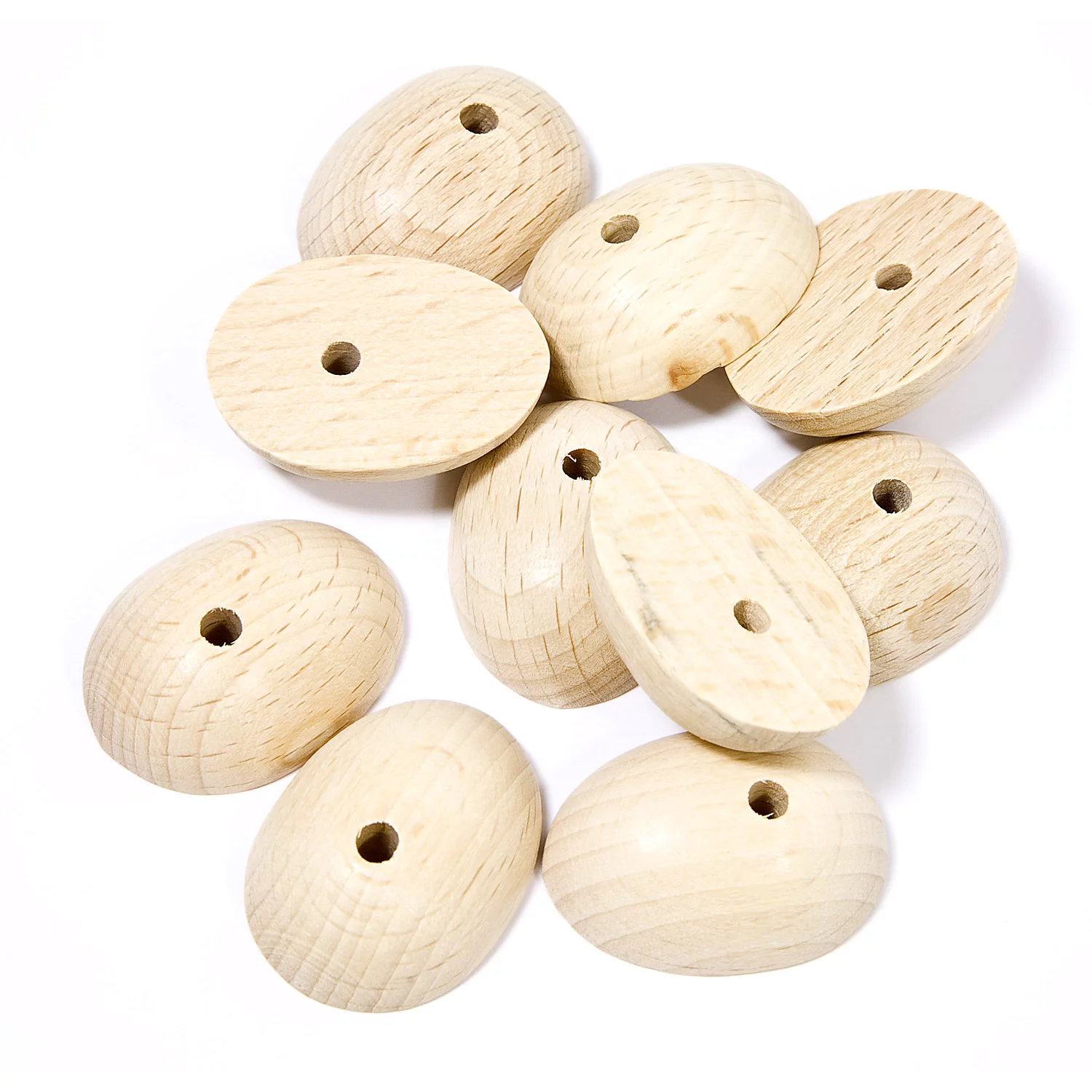 Puppenfüße aus Holz, 32 x 24 mm, 10 Stück Image