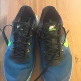 Nike Shoes | Euc Nike Metcon 2 Cross Training Shoes Mens 10 | Color: Black/Blue | Size: 10