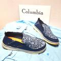 Columbia Shoes | Men's Columbia Blue Boat Shoes Size 7 | Color: Blue | Size: 7