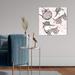 Oliver Gal Skates & Style - Graphic Art on Canvas in Gray/Pink/White | 20 H x 20 W x 1.5 D in | Wayfair 38814_20x20_CANV_XHD