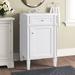 Breakwater Bay Wadebridge 48" Wall-Mounted Single Bathroom Vanity Set Wood/Marble in White | 19.7 H x 48 W x 18 D in | Wayfair