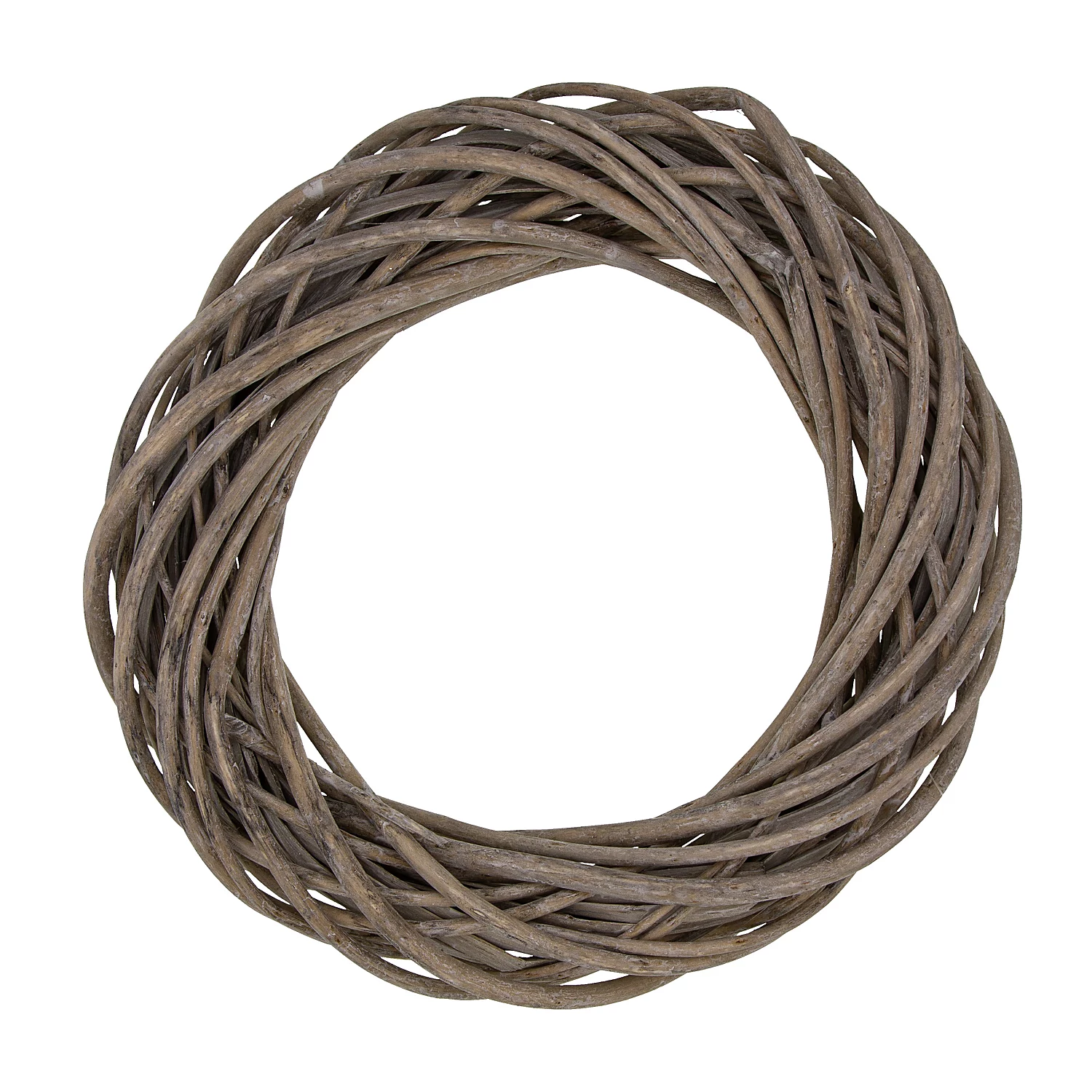 Weidenkranz, grau, 30 cm Ø
