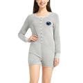 Women's Concepts Sport Gray Penn State Nittany Lions Venture Sweater Romper