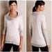 Anthropologie Tops | Anthro Saturday Sunday Waffle Knit Cowl Neck Top | Color: Gray | Size: S