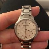 Burberry Accessories | Burberry Watch | Color: Silver | Size: Os