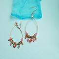 American Eagle Outfitters Jewelry | Fashion Dangle Earrings | Color: Orange/Pink | Size: Os