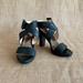 Coach Shoes | Coach Kensington Sandals Chunk Block Heels Black 7 | Color: Black | Size: 7
