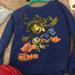 Disney Tops | Blue Finding Nemo Sweatshirt Crew Neck | Color: Blue/Orange | Size: S