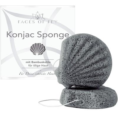 FACES OF FEY Konjac Sponge - Aktivkohle Image