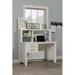 Viv + Rae™ Harold Study Desk w/ Hutch Wood in White | 66 H x 59.75 W x 17.75 D in | Wayfair D512451F39F9426EB252DBA7C33393F4