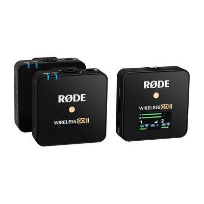 RODE Wireless GO II 2-Person Compact Digital Wireless Microphone System/Recorder WIGOII