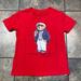 Polo By Ralph Lauren Shirts & Tops | Boy’s/Kid’s Polo Ralph Lauren Polo Bear S/S T-Shirt Size 6 | Color: Red | Size: 6b