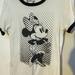 Disney Tops | Minnie Mouse T Shirt | Color: Black/White | Size: M