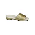 Women's Dormie Mule by Daniel Green in Gold (Size 8 M)