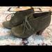 Giani Bernini Shoes | Giani Bernini Olot Suede Boot | Color: Green | Size: 6.5