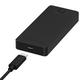 Sabrent Portable SSD Thunderbolt 3 2TB, Festplatte extern NVMe USB 3.2 Gen 2 2700 MB/s Lesen, USB 3.2 Kabel Typ C zu Typ A und Typ A zu Typ C enthalten, Externe M.2 SSD Aluminiumschale (SB-XTMQ-2TB)