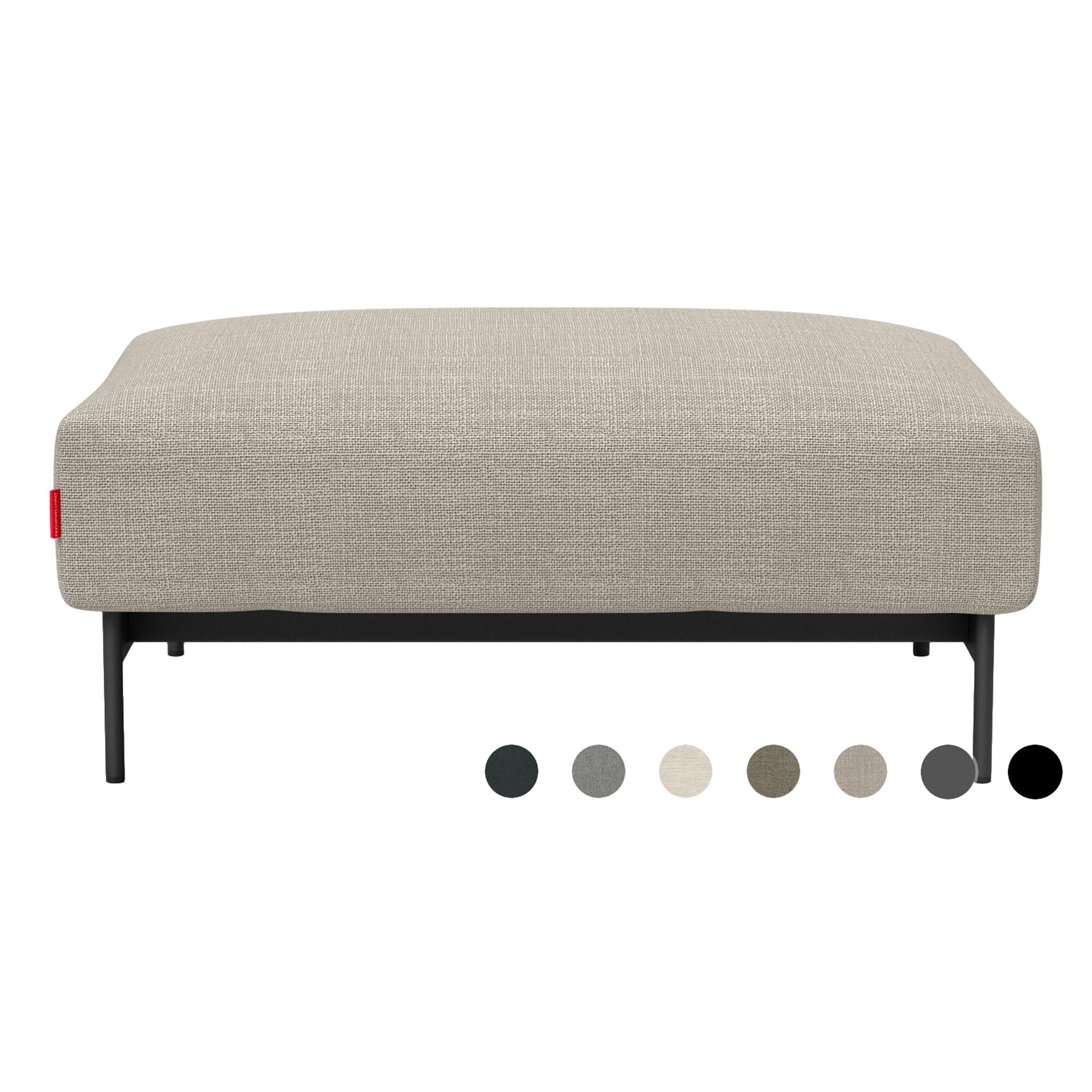 Innovation »Malloy« Ottomane 579 Kenya Gravel