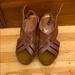Levi's Shoes | Levi’s Leather Wooden Heels | Color: Brown | Size: 6.5